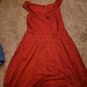 🌻sold🌻 Red floral dress